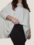 Dreamy Flow Pullover Cremeweiß
