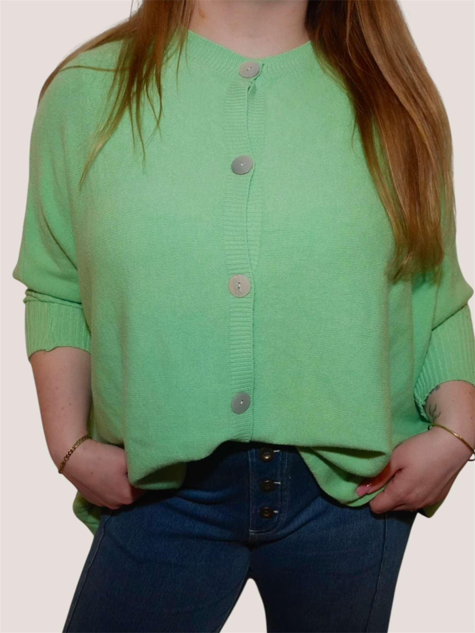 Soft Muse Cardigan Grün