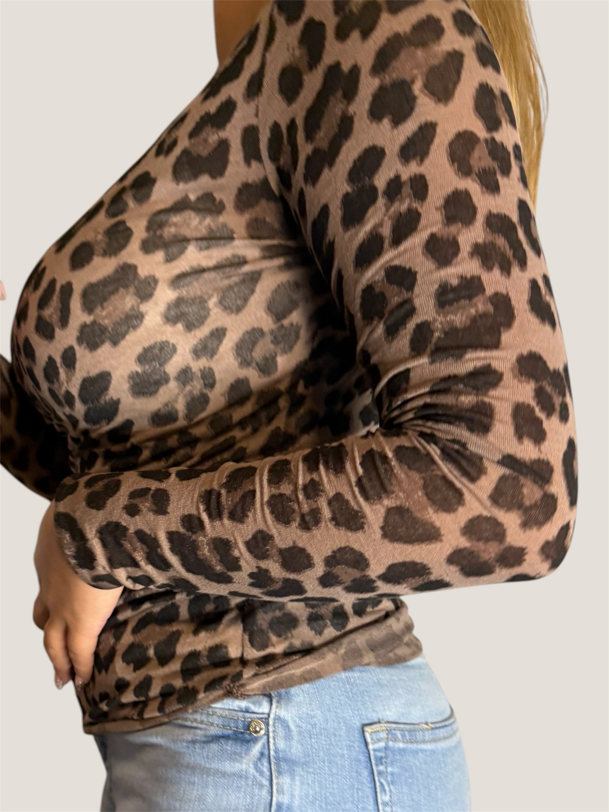 Wild Muse Leo Langarmshirt Mokka
