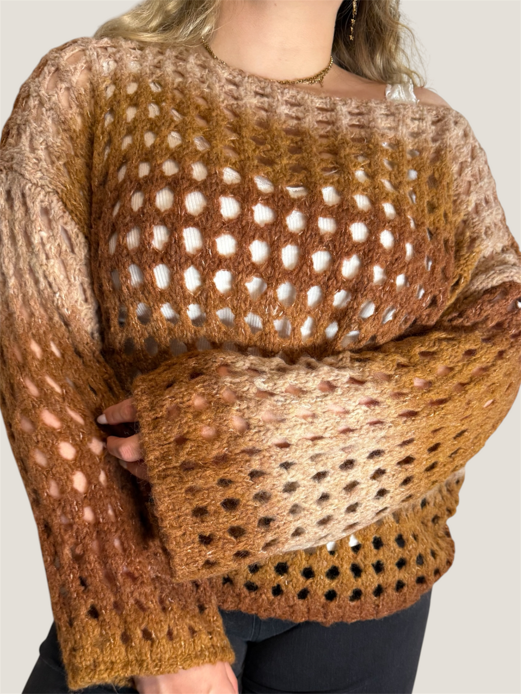 Autumn Haze Pullover Braun
