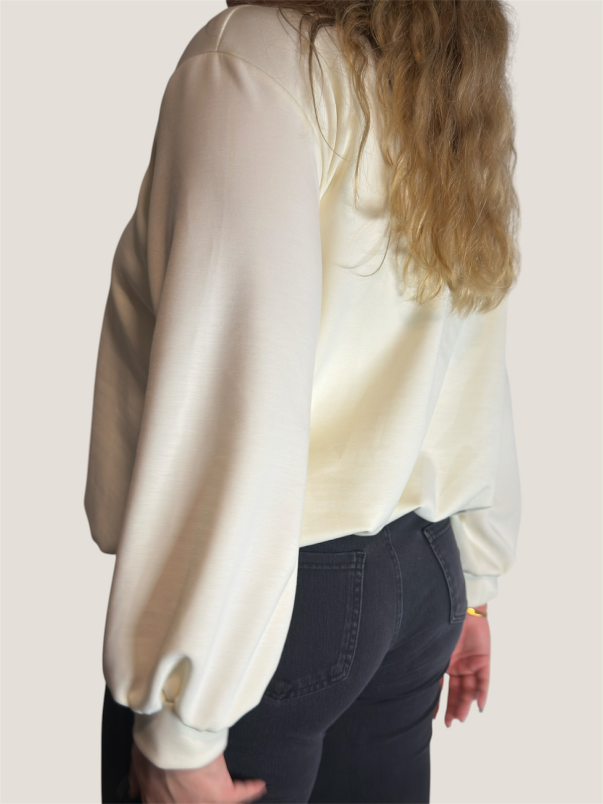 Soft Mood Sweatshirt Creme