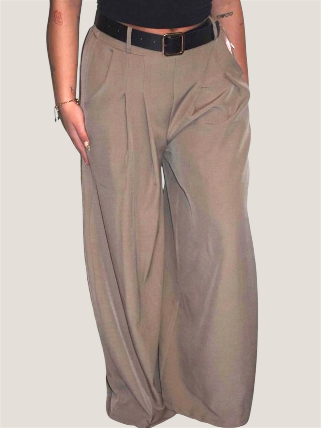 Muse Flow Pants Taupe