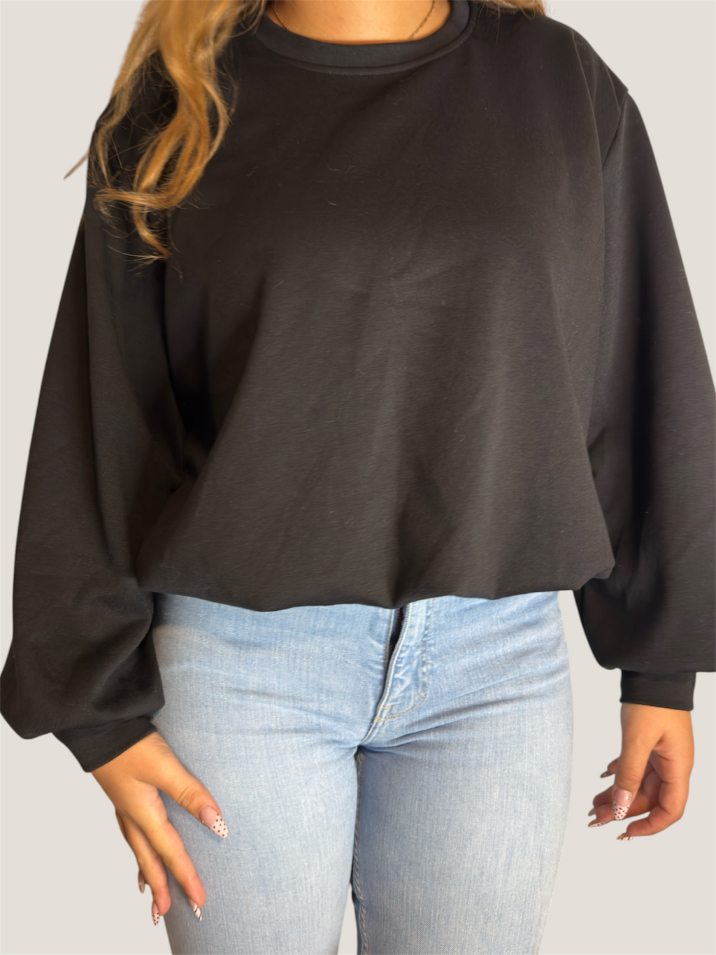 Soft Mood Sweatshirt Schwarz