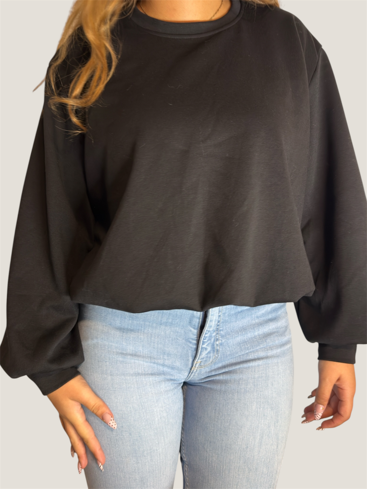 Soft Mood Sweatshirt Schwarz
