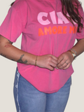 Ciao Amore Mio T-Shirt Pink