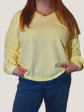 Butter Glow Sweatshirt Buttergelb/Pastellgelb