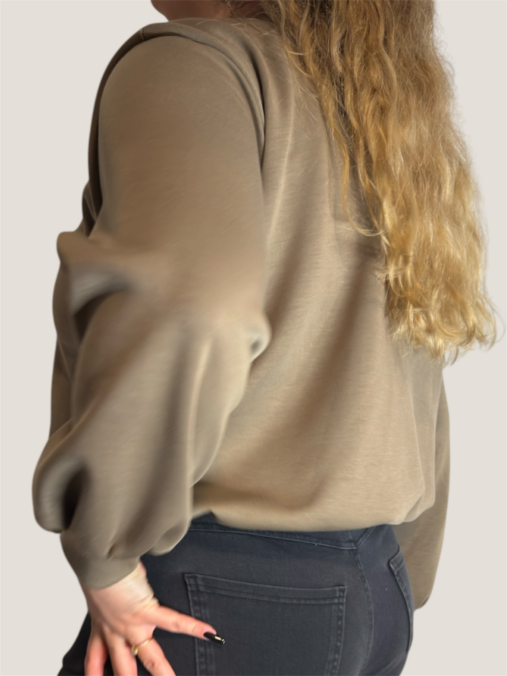 Soft Mood Sweatshirt Khaki