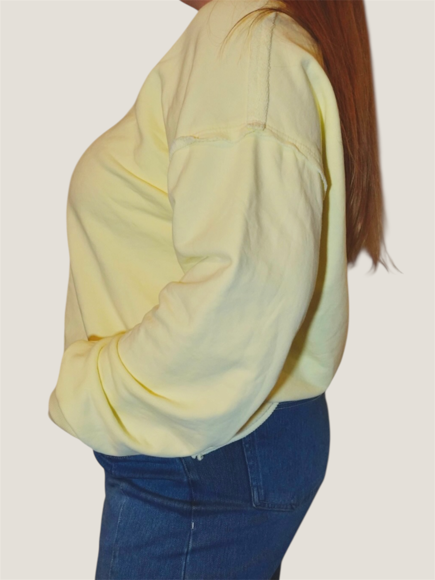 Butter Glow Sweatshirt Buttergelb/Pastellgelb