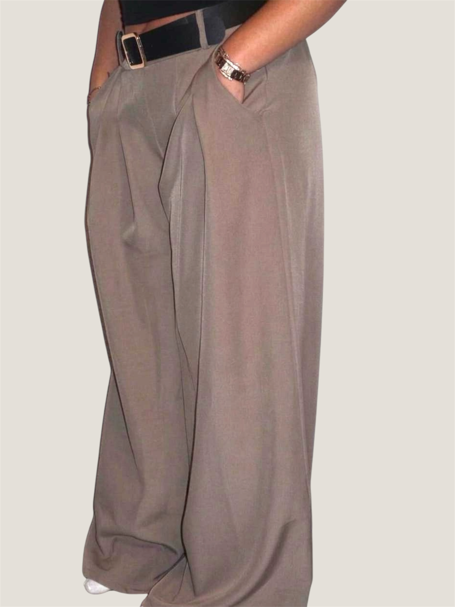 Muse Flow Pants Taupe
