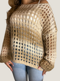 Autumn Haze Strickpullover Beige