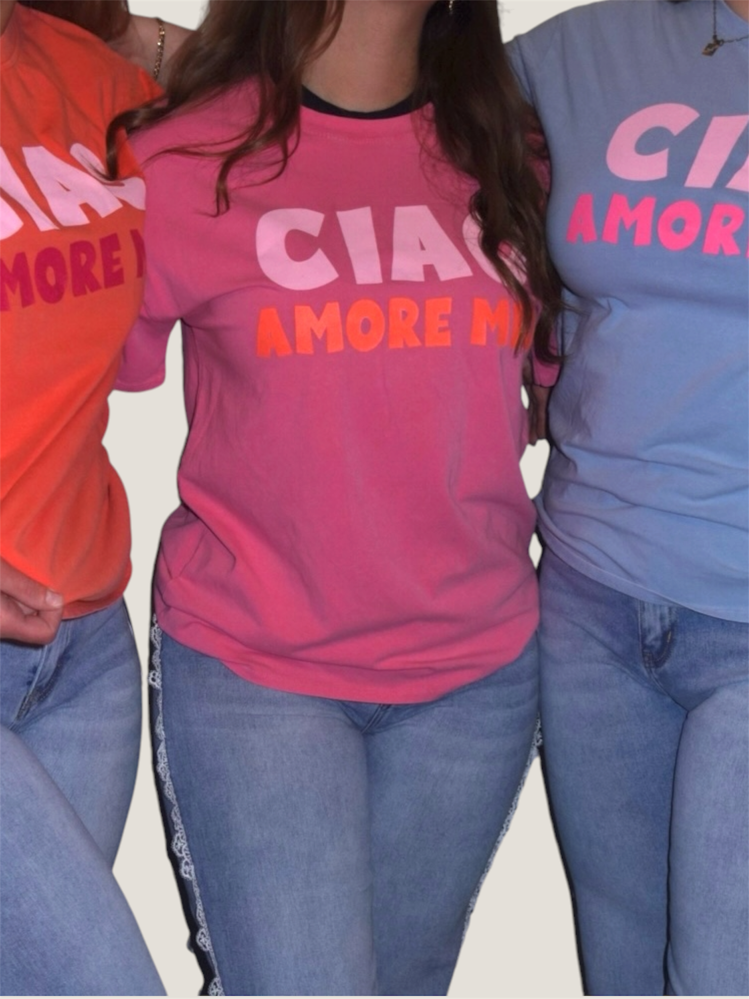 Ciao Amore Mio T-Shirt Orange