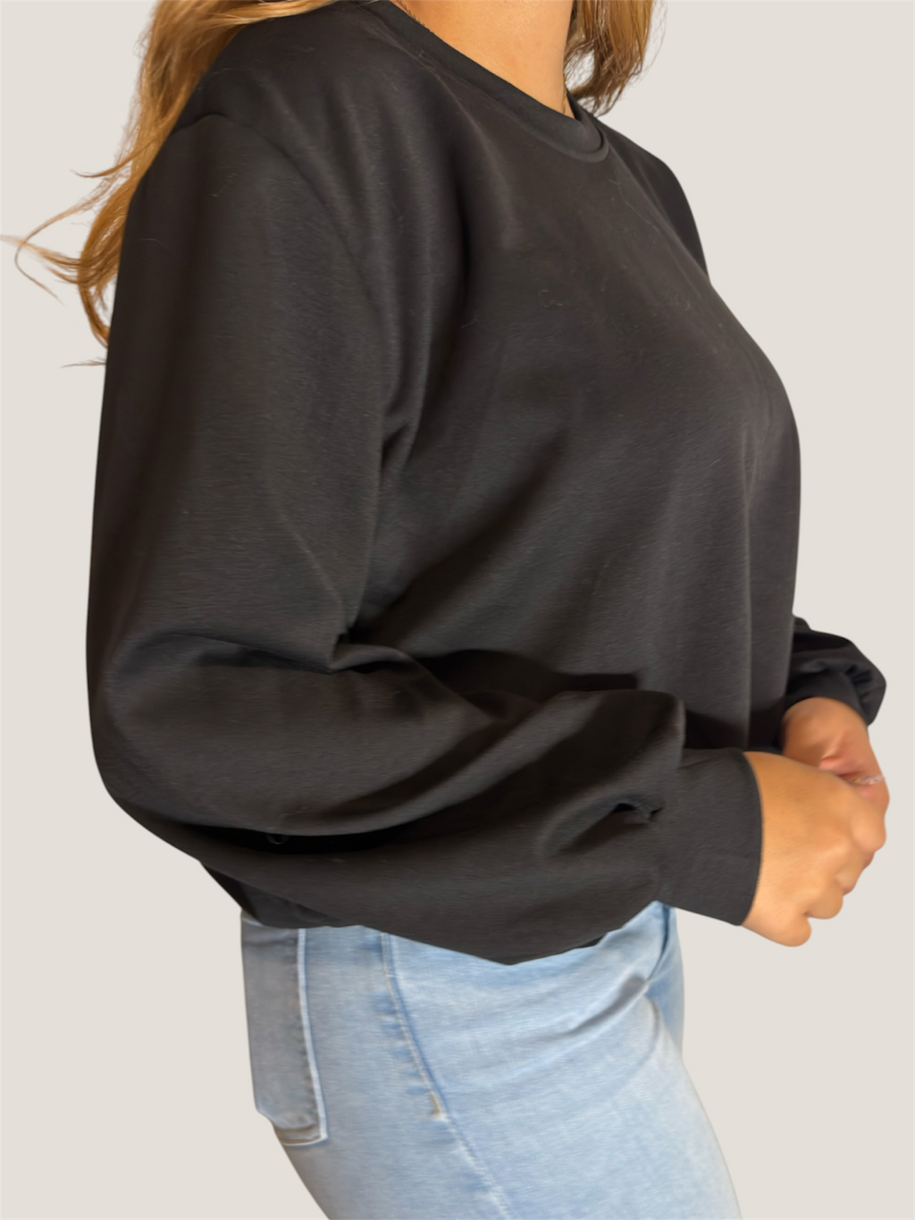 Soft Mood Sweatshirt Schwarz