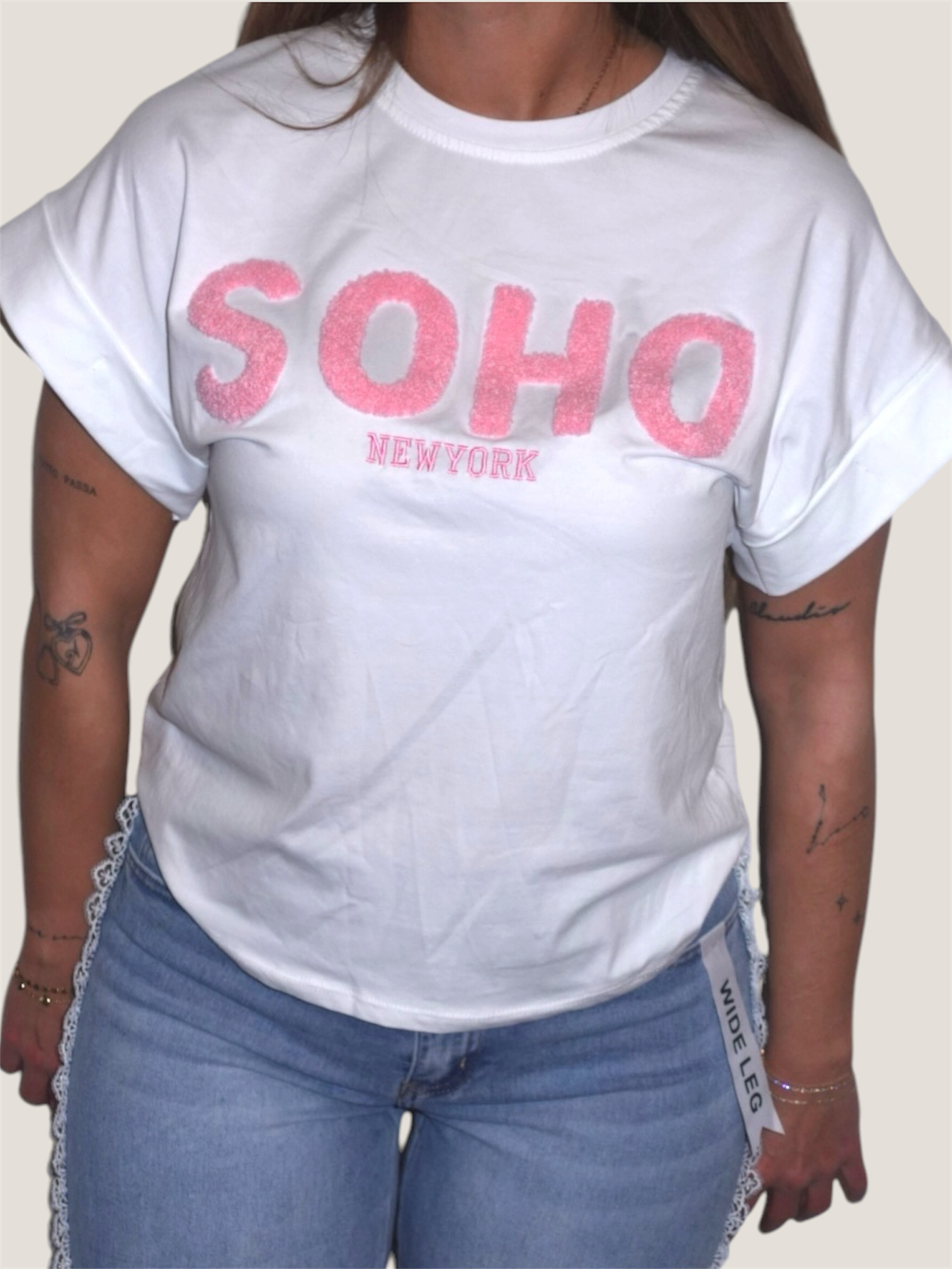 Soho Vibe T-Shirt Weiß
