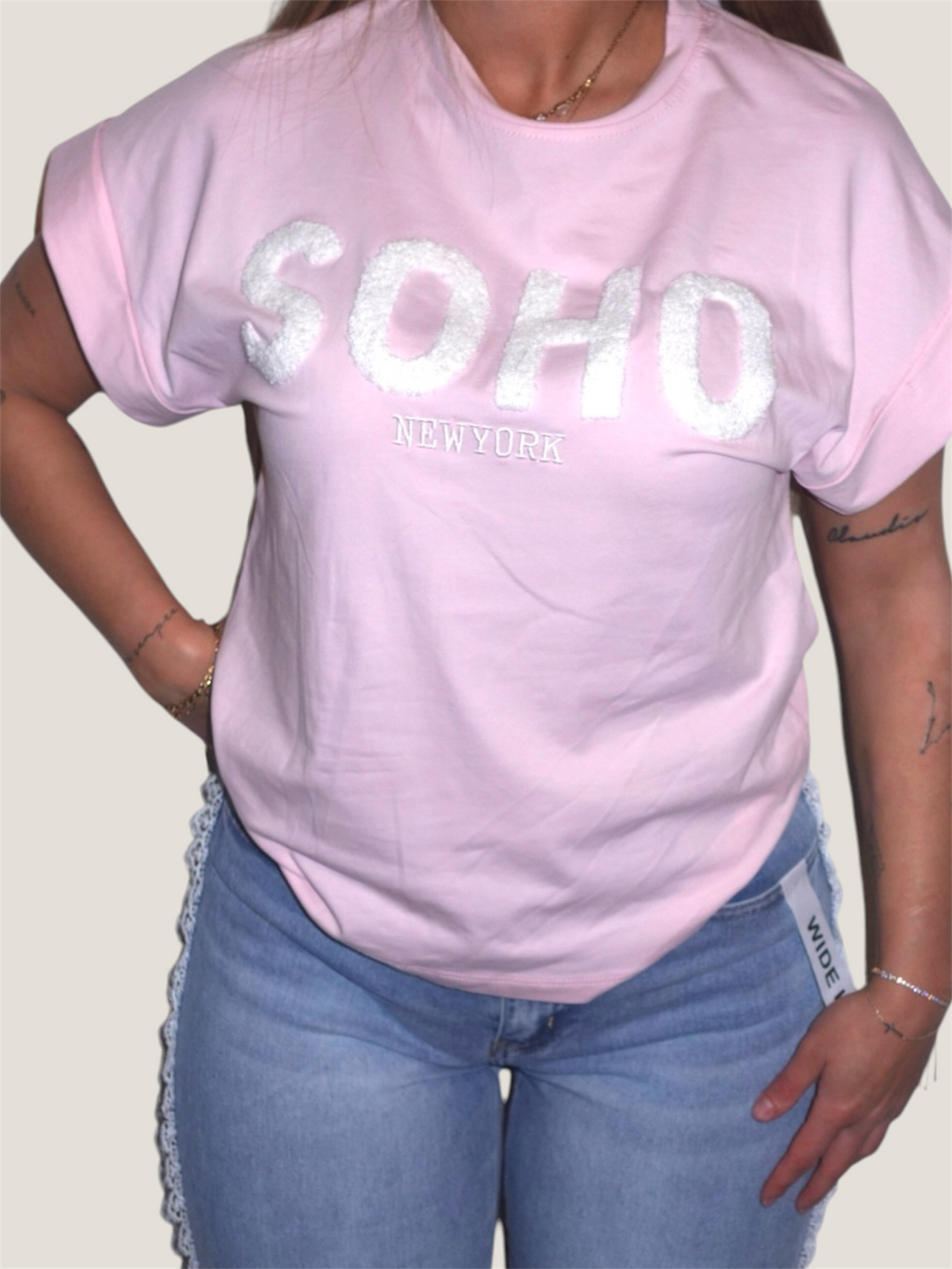 Soho Vibe T-Shirt Rosa