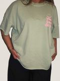 Good Vibes Statement T-Shirt Grün