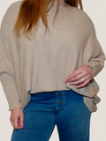 Dreamy Flow Pullover Beige