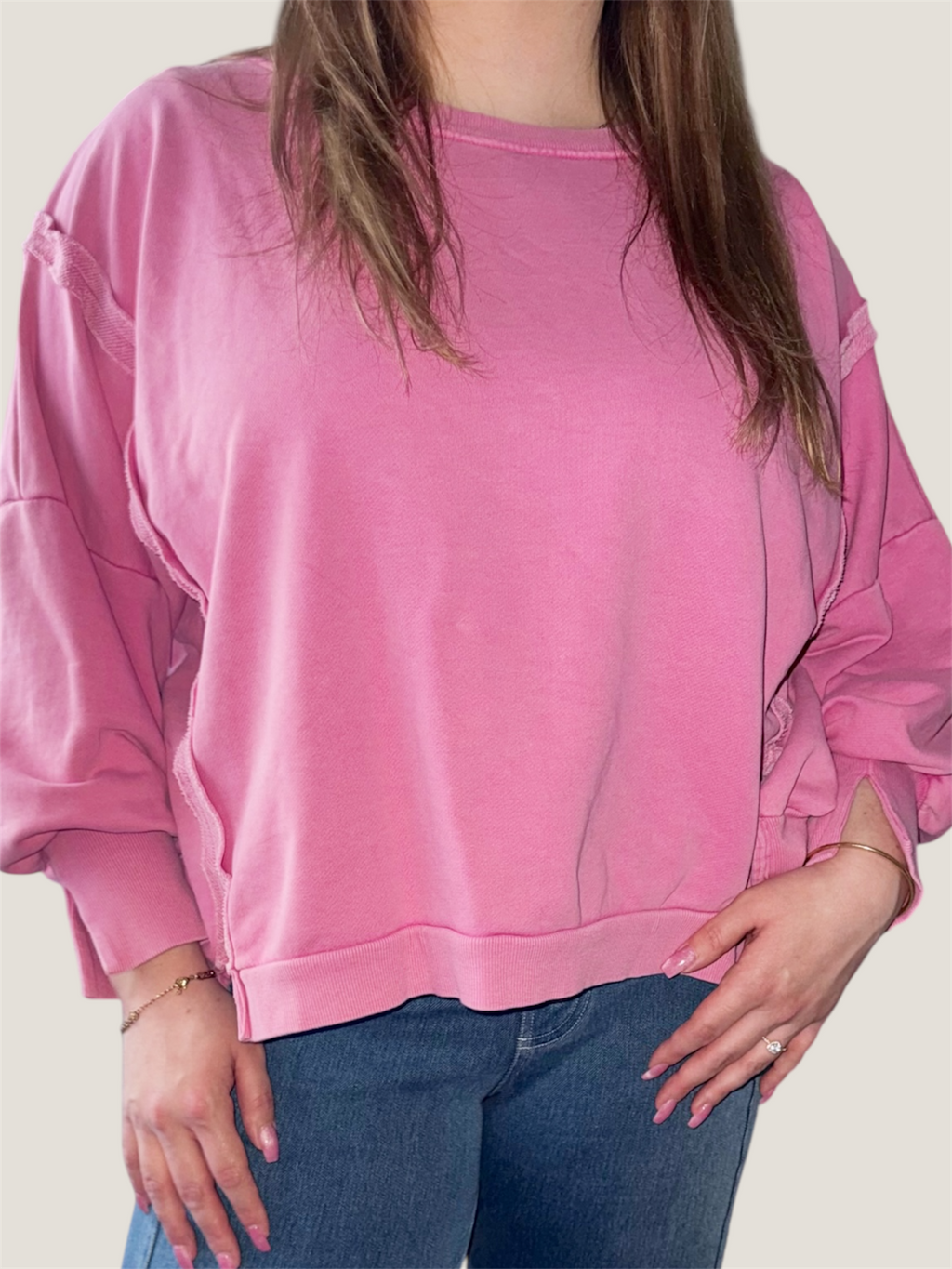 Rosé Cloud Sweatshirt